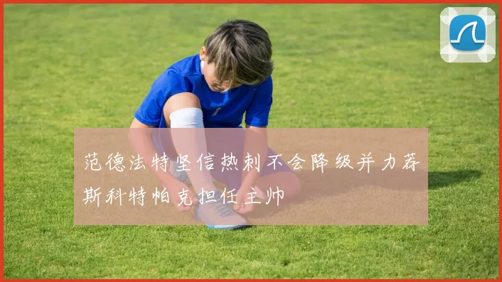 范德法特坚信热刺不会降级并力荐斯科特帕克担任主帅